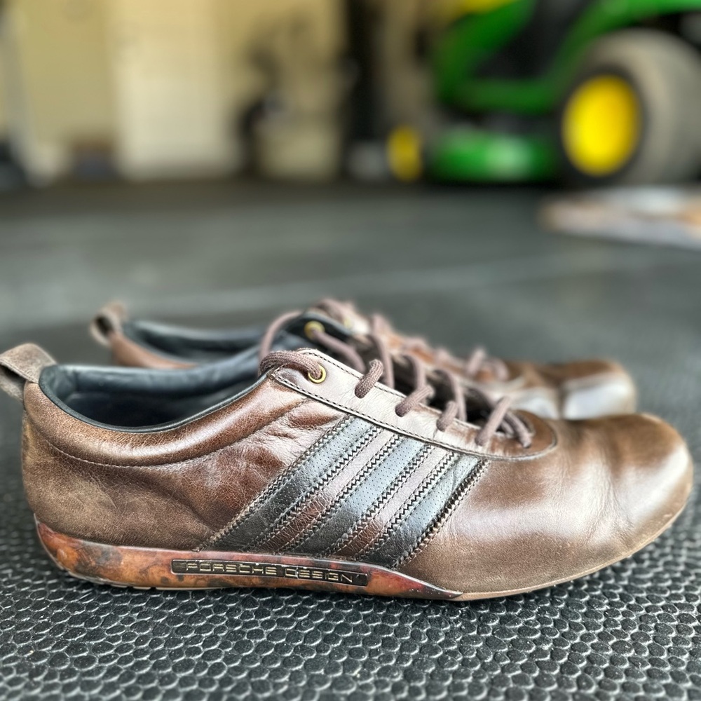 Adidas Porsche design brown men’s 12